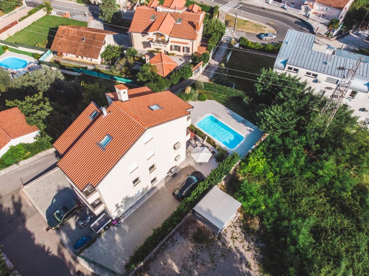 Panoramic Apartment Sea View And Pool Opatija Ičići Exteriör bild